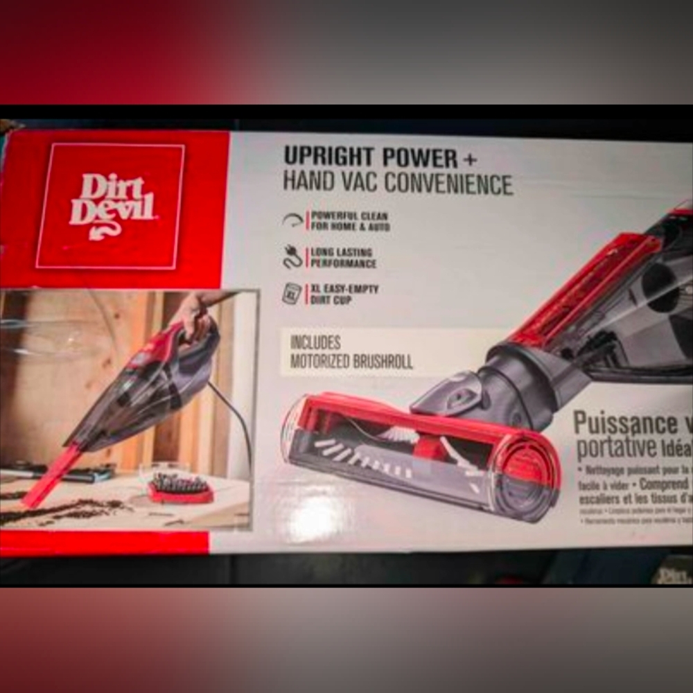 Dirt Devil ScorpionPlus hand vac BNIB